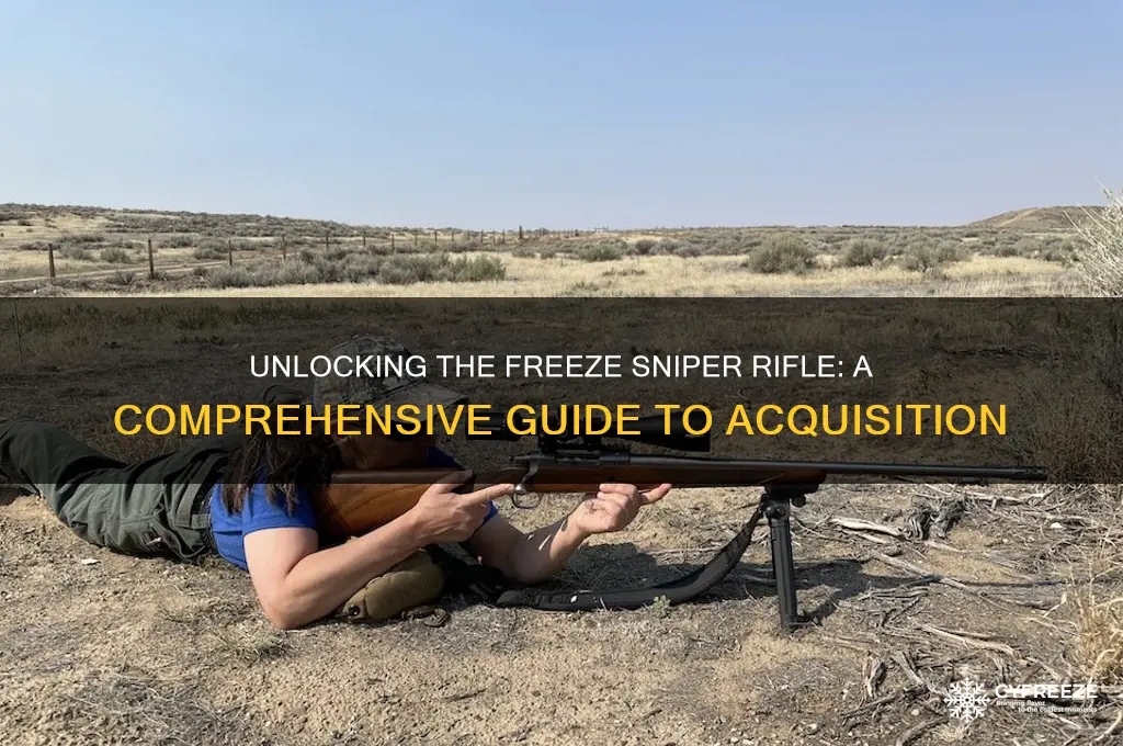 how to get the freeze sniper rifle