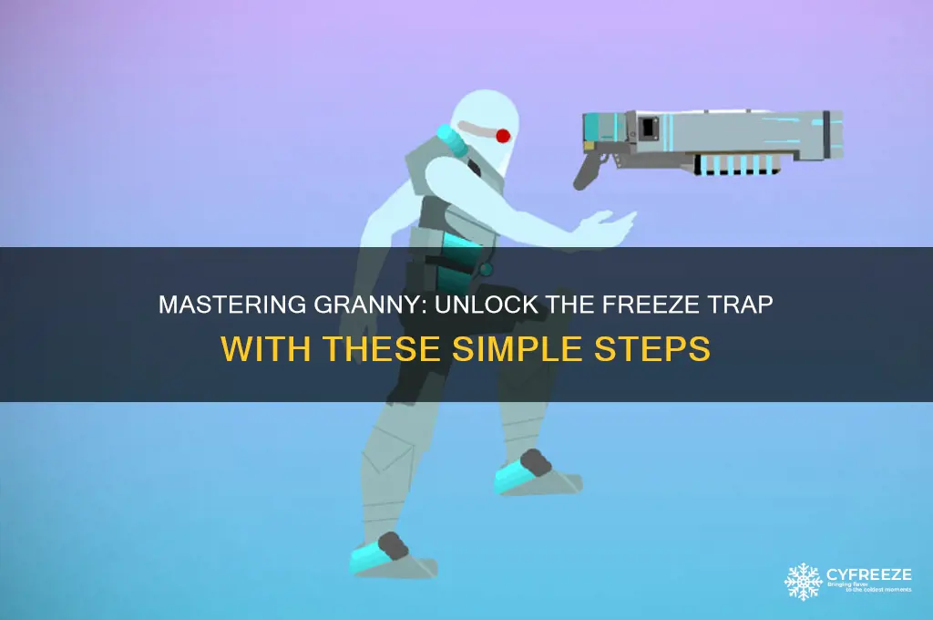 how to get the freeze trap in granny