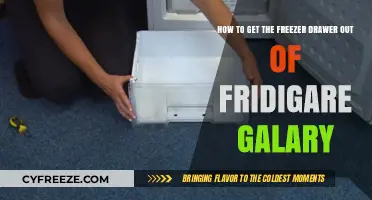 Easy Steps to Remove Your Frigidaire Gallery Freezer Drawer