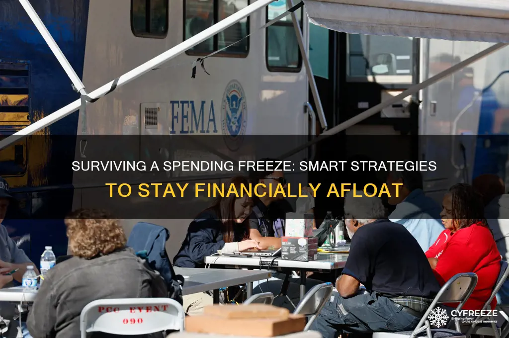 how to get through a spending freeze