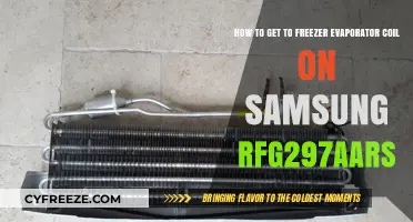 Accessing Samsung RFG297AARS Freezer Evaporator Coil: Step-by-Step Guide