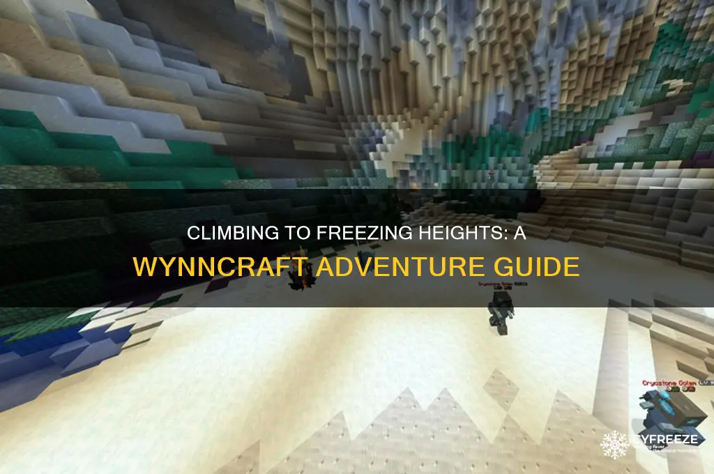how to get to freezing heights wynncraft