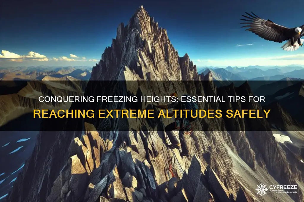 how to get to freezing heights