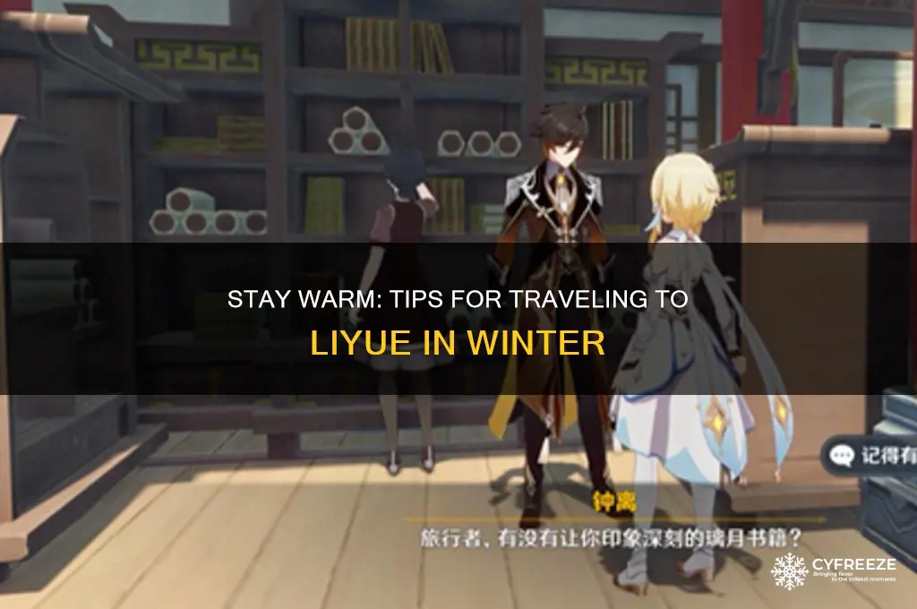 how to get to liyue without freezing
