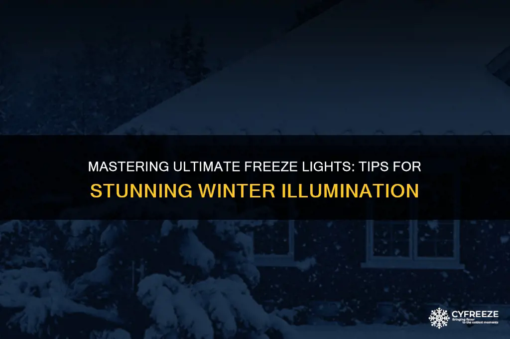 how to get ultimate freeze lights