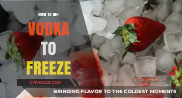 Chill Your Vodka: Proven Tips to Freeze It Solidly