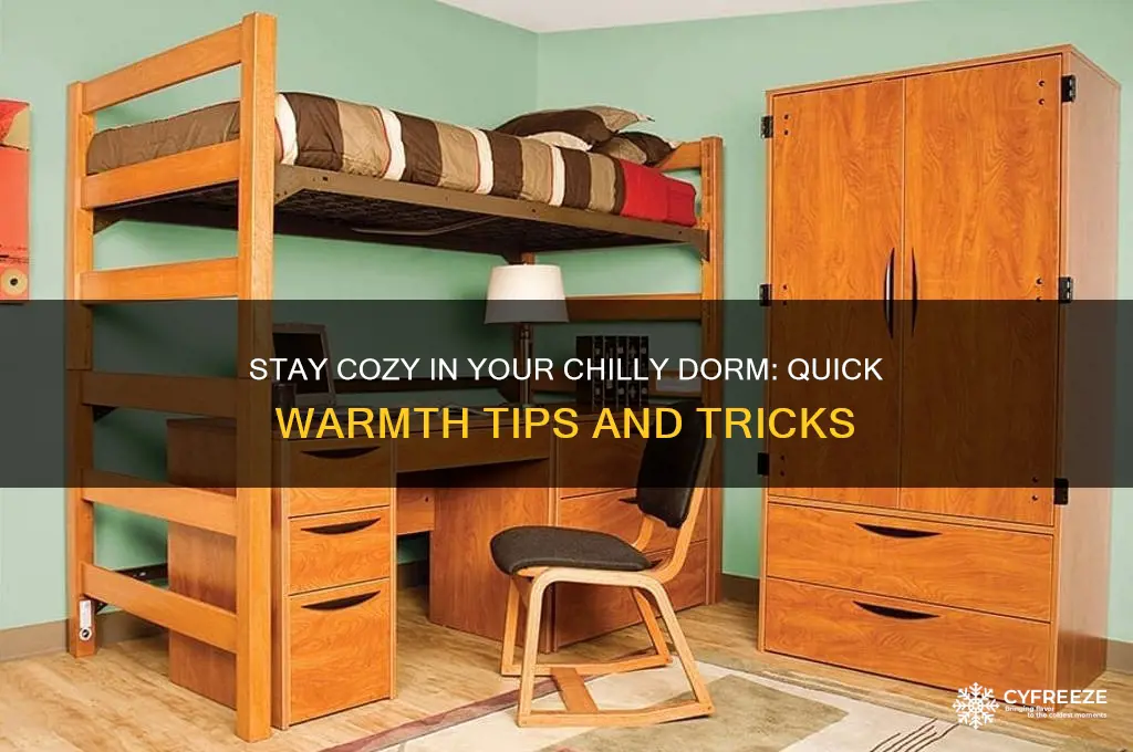 how to get warm in freezing dorm room