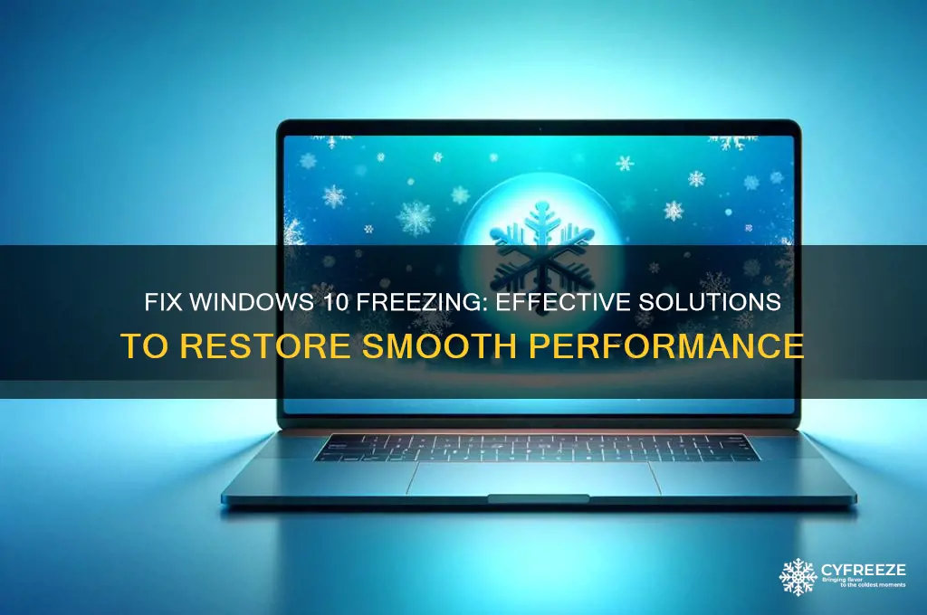 how to get windows 10 to stop freezing