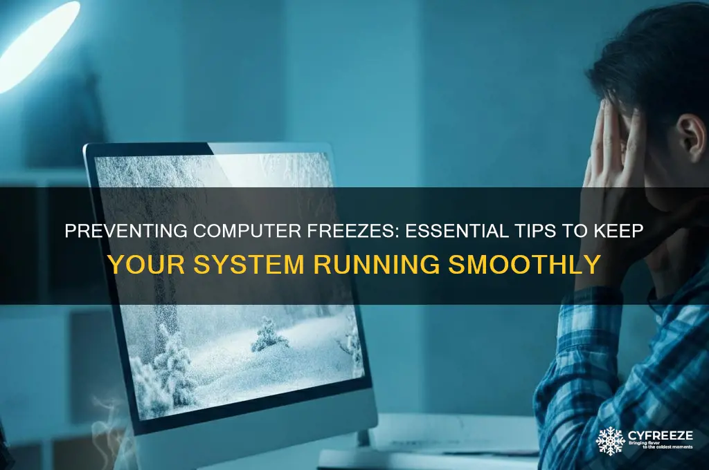 how to get you computer to freez