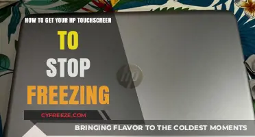 Fix HP Touchscreen Freezing: Quick Solutions to Restore Smooth Operation