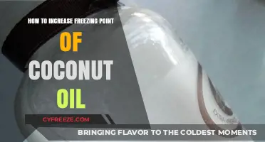 Boosting Coconut Oil's Freezing Point: Simple Techniques for Optimal Consistency