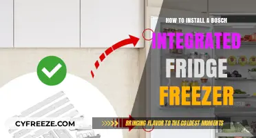 Effortless Installation: Bosch Integrated Fridge Freezer Setup Guide