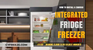 Effortless Installation: Zanussi Integrated Fridge Freezer Setup Guide