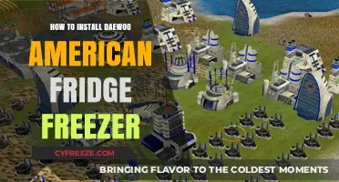 Effortless Installation: Daewoo American Fridge Freezer Setup Guide