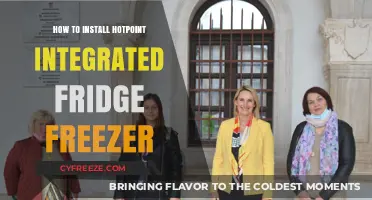 Effortless Installation: Hotpoint Integrated Fridge Freezer Setup Guide