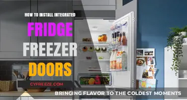 Effortless Installation: Integrated Fridge Freezer Doors Made Simple
