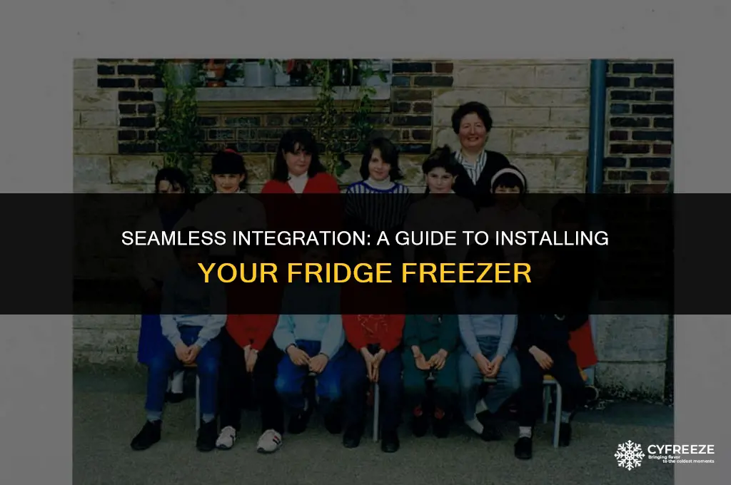 how to integrate a fridge freezer