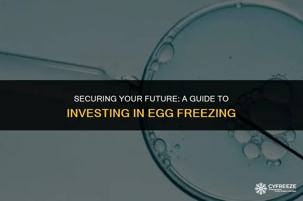 how to invest in egg freezing