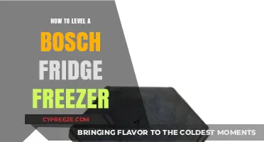 Mastering Balance: A Guide to Leveling Your Bosch Fridge Freezer