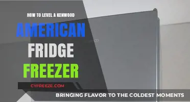 Mastering the Art of Leveling Your Kenwood American Fridge Freezer