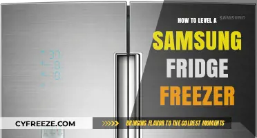 Mastering Balance: A Guide to Leveling Your Samsung Fridge Freezer