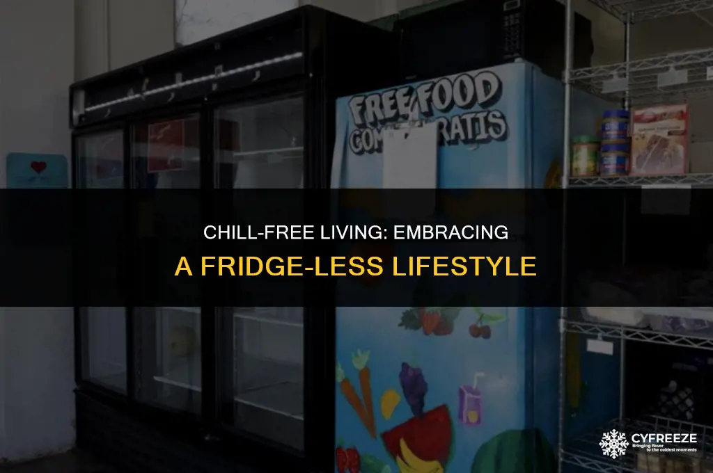 how to live without a fridge or freezer