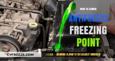 Lowering Antifreeze Freezing Point: Effective Methods for Cold Weather Protection