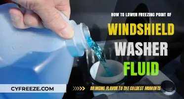 Effective Ways to Lower Freezing Point of Windshield Washer Fluid
