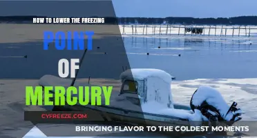 Lowering Mercury's Freezing Point: Techniques and Practical Applications Explained