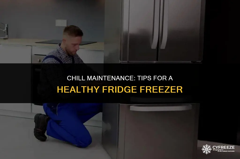 how to maintain a fridge freezer