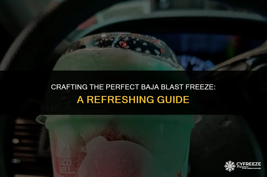 how to make a baja blast freeze