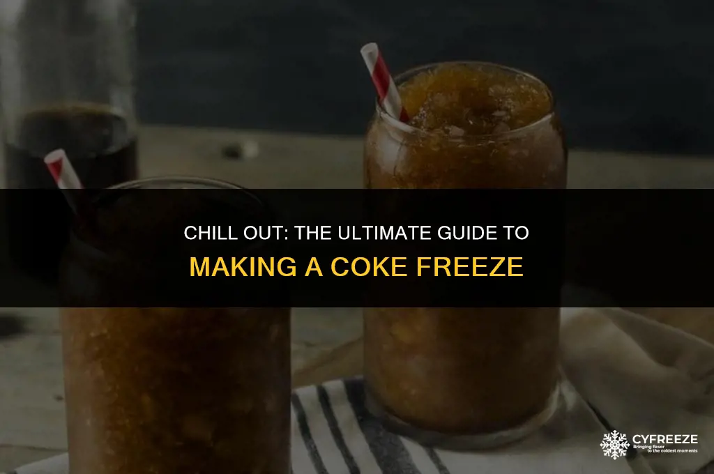 how to make a coke freeze