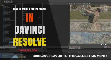 Mastering Freeze Frames in DaVinci Resolve: A Step-by-Step Guide