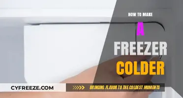 Chill Up Your Freezer: Expert Tips for Optimal Coldness