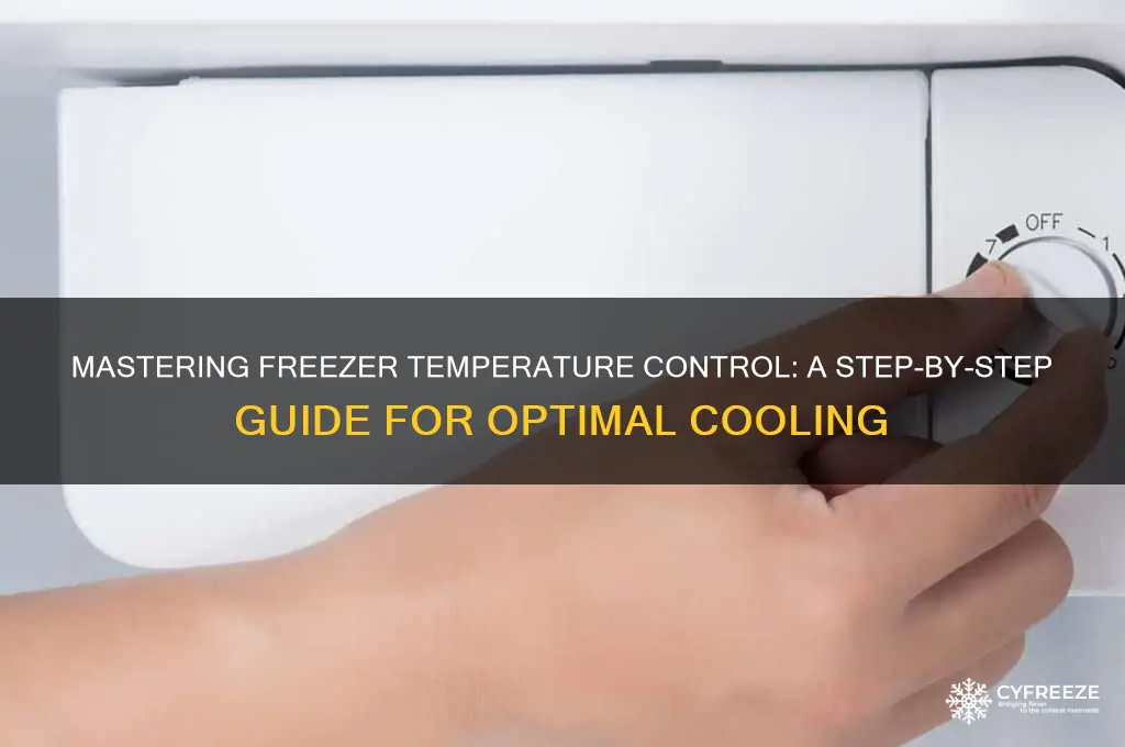 how to make a freezer temperature