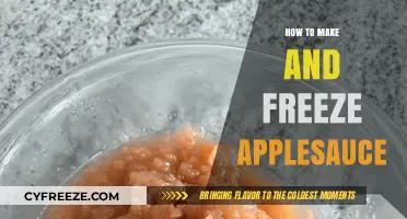 Homemade Applesauce: A Simple Guide to Making and Freezing