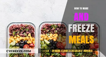 Effortless Meal Prep: A Guide to Making and Freezing Meals