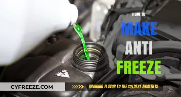 Crafting Your Own Antifreeze: A DIY Guide for Winter Readiness
