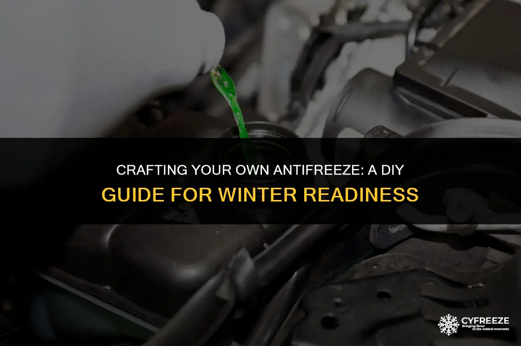 how to make anti freeze