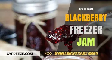 Sweet and Tangy Blackberry Freezer Jam: A Simple Recipe
