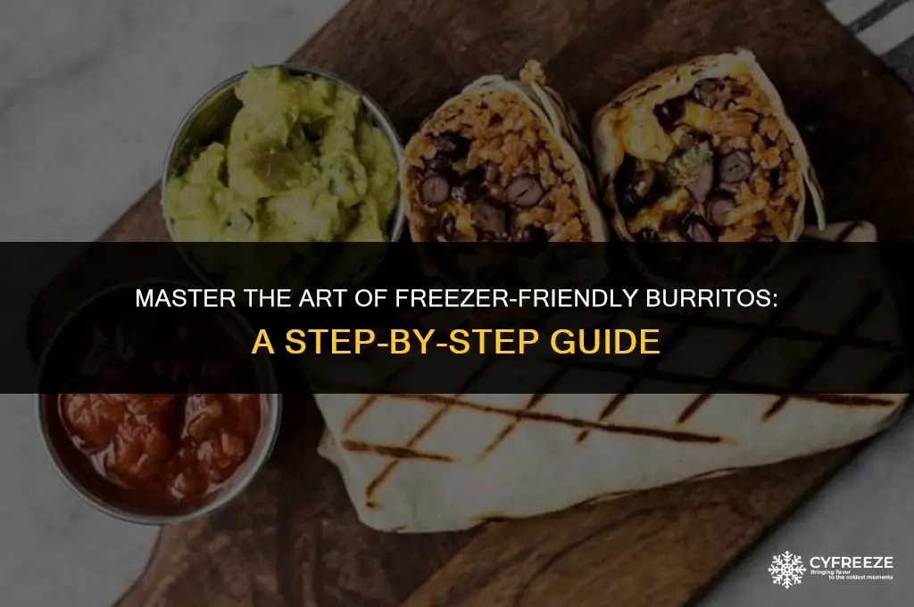 how to make burritos to freeze