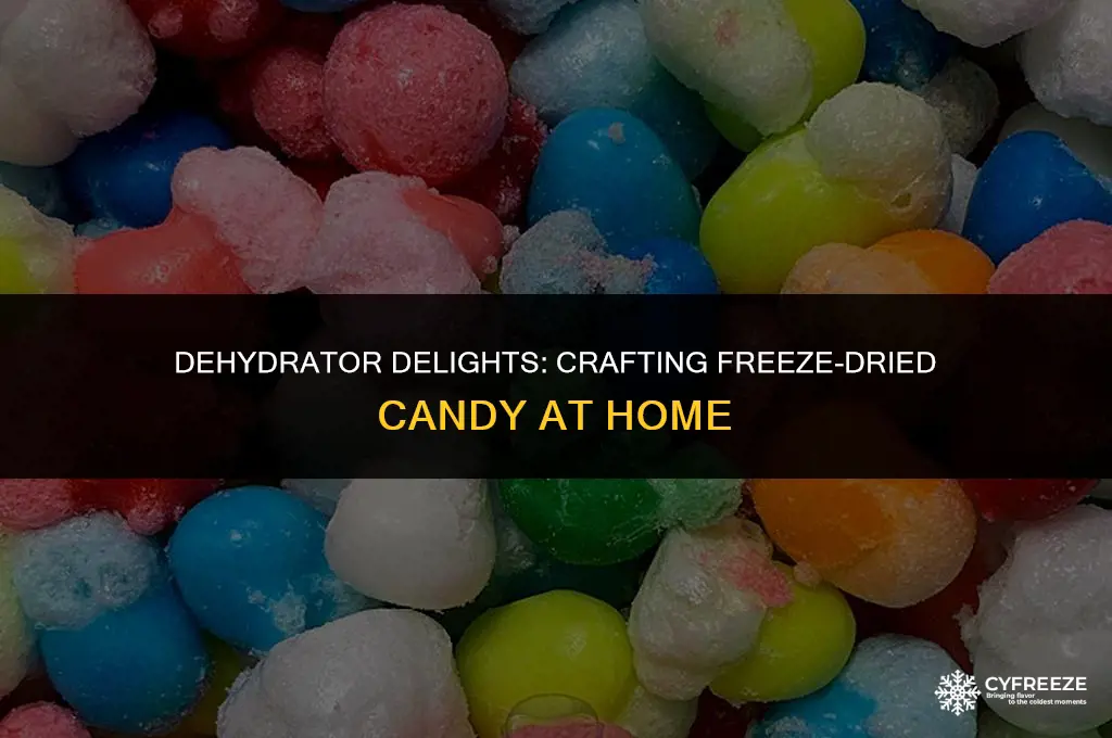how to make freeze dried candy with a dehydrator