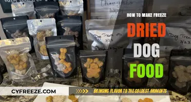 DIY Freeze-Dried Dog Food: A Nutritious and Convenient Meal Prep Guide