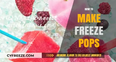 Beat the Heat: Easy Homemade Freeze Pops Recipe