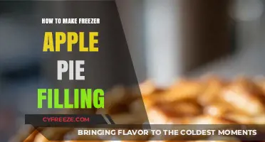 From Orchard to Freezer: Crafting the Perfect Apple Pie Filling