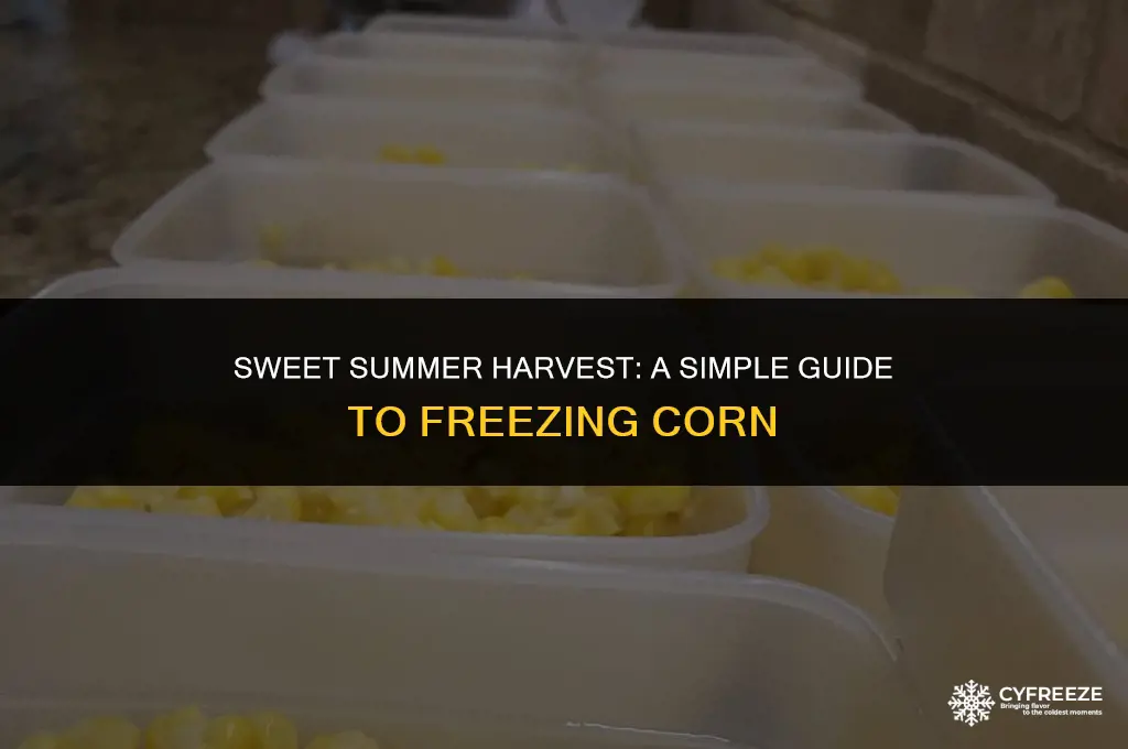 how to make freezer corn