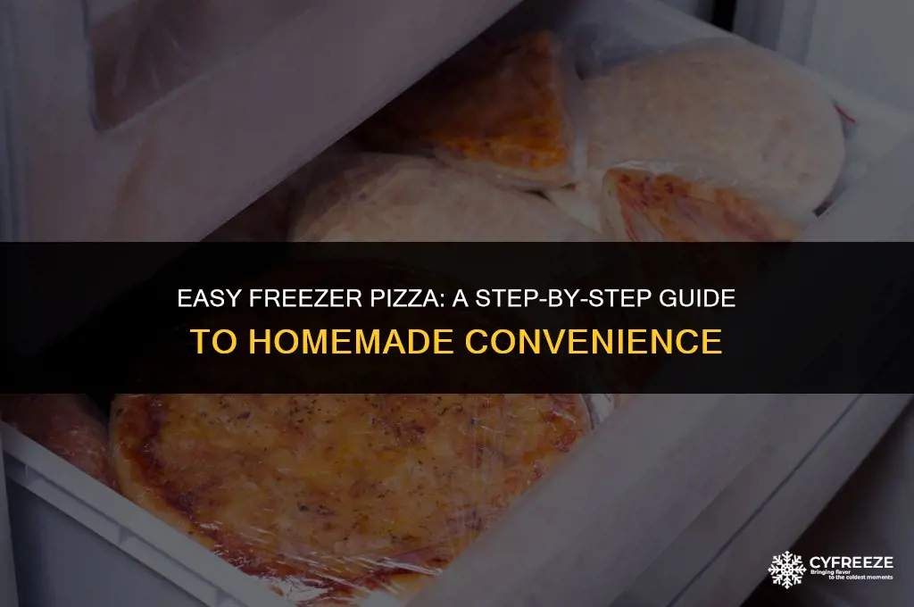 how to make freezer pizza