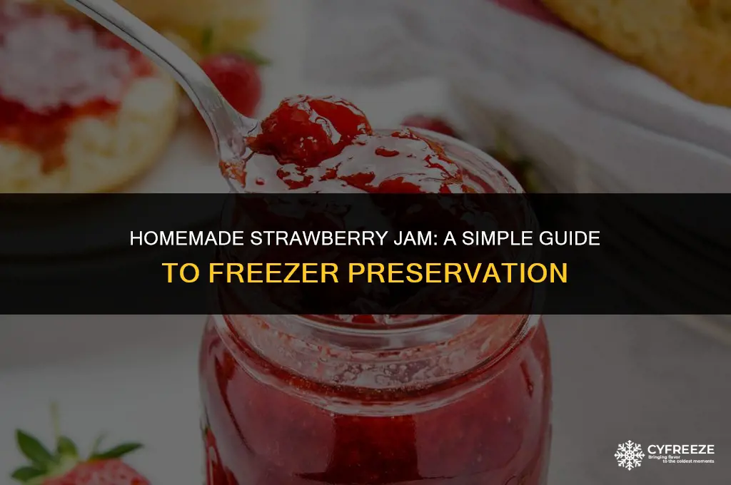 how to make freezer strawberry jam