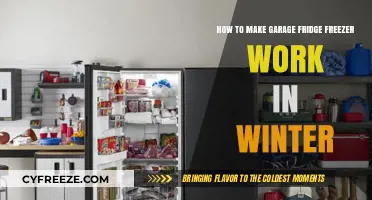 Winterizing Your Garage Fridge Freezer: A Comprehensive Guide