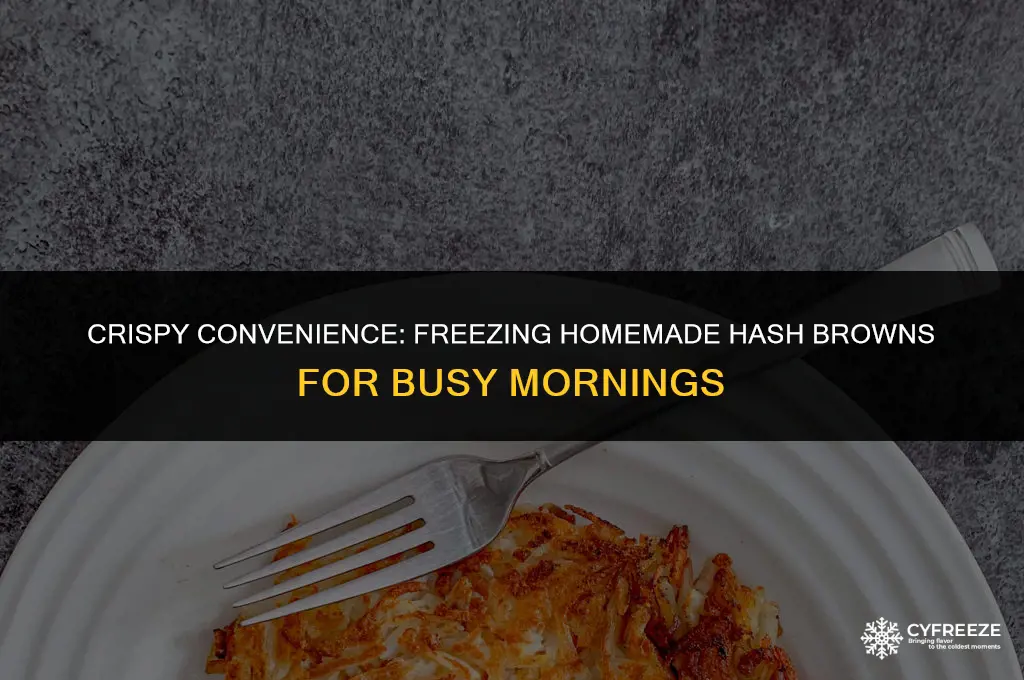 how to make homemade hash browns to freeze